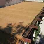 Tela de sombra para pérgola