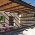Tela de sombra para pérgola – Coco Robusta