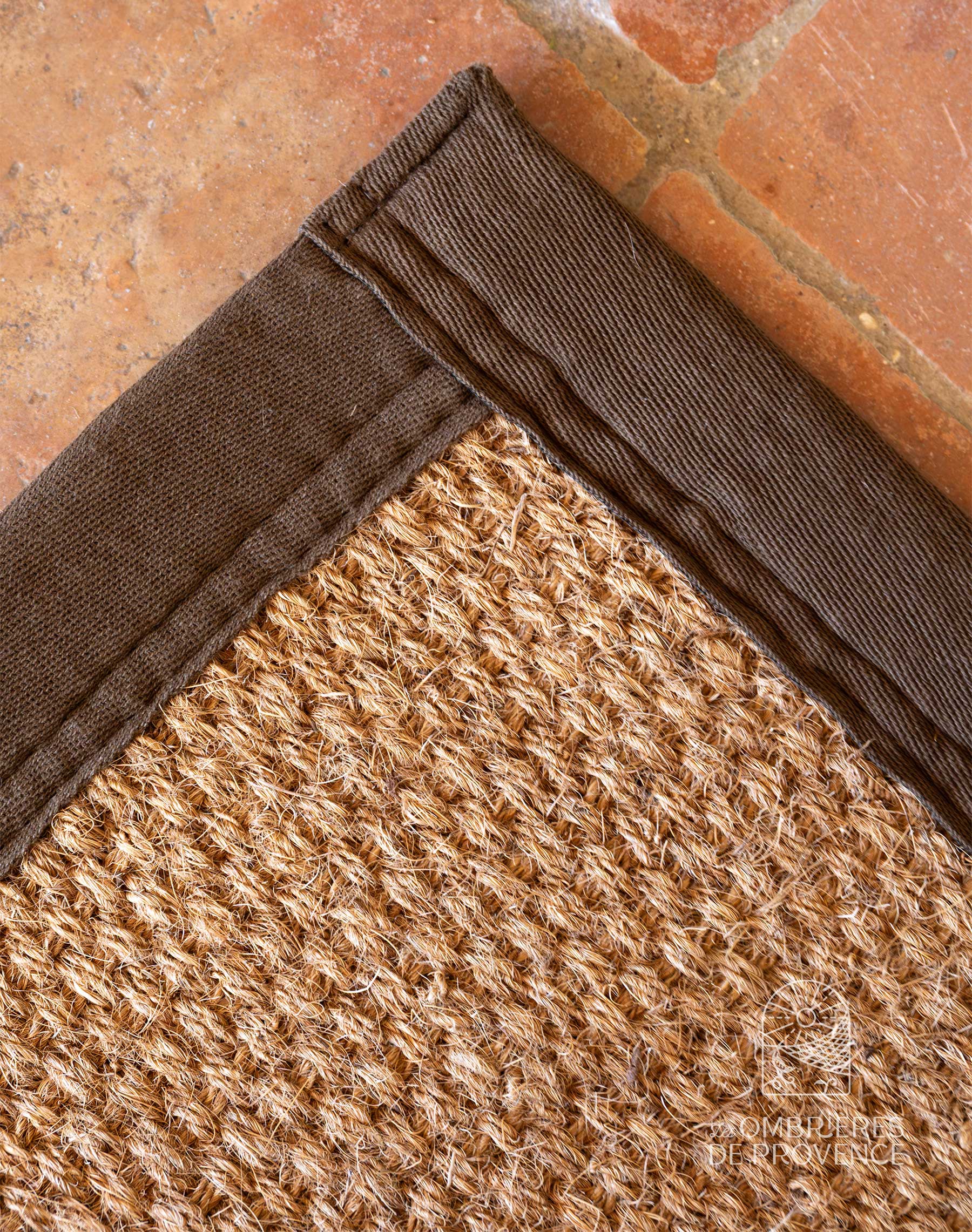 Galon pour tapis de sol antidérapant en coco