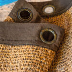 oeillets pour rideaux en fibre de coco
